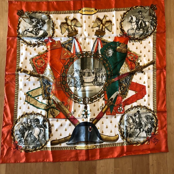 Hermes Accessories - Hermes Napoleon scarf by Ledoux